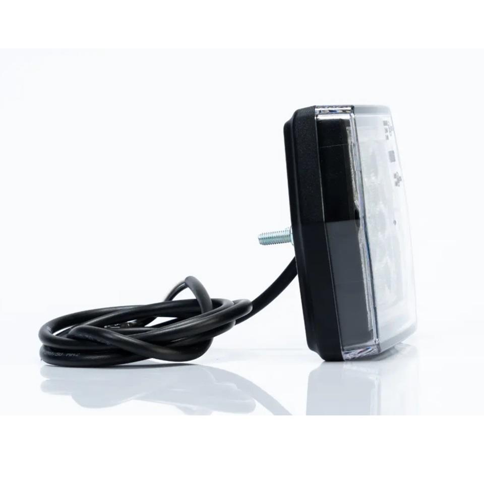 FRISTOM 12V-24V GERİ VİTES LAMBASI BEYAZ (LEDLİ) (100*93 MM) E9