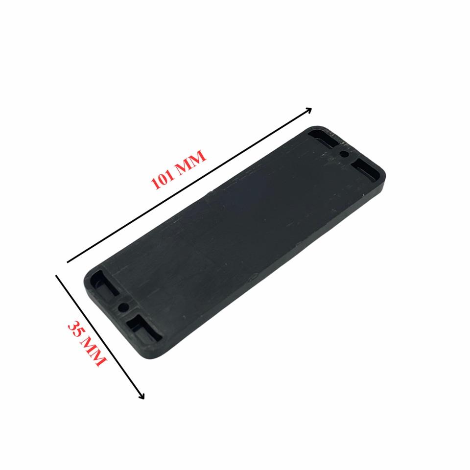 DİKDÖRTGEN REFLEKTÖR BEYAZ DELİKLİ (101*35 MM)