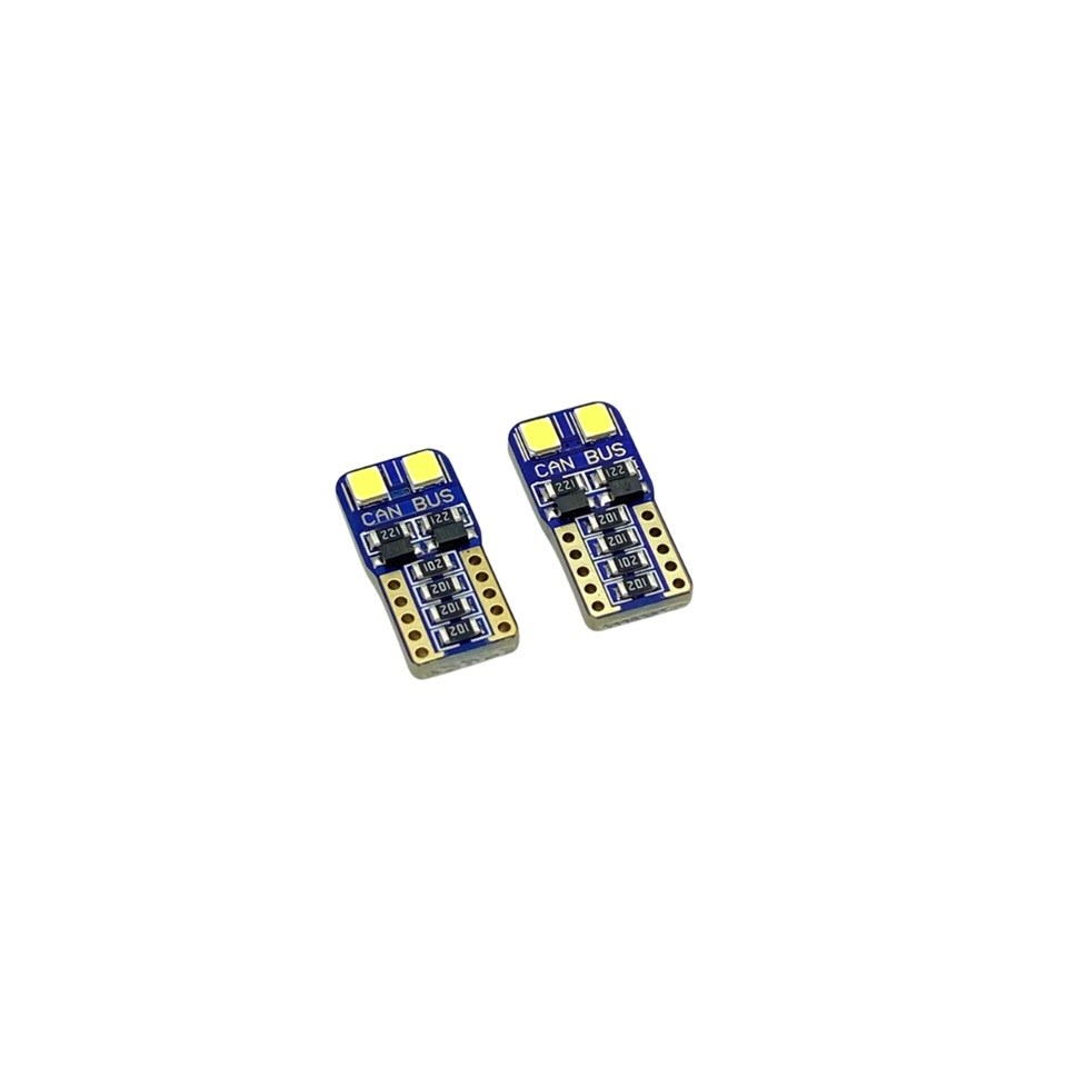 12V DİPSİZ AMPUL T10 (4 LEDLİ) BEYAZ CANBUS (2 AD)
