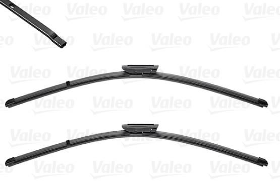 VALEO SİLECEK SÜPÜRGESİ 580/530 MM AEROTWIN MERCEDES ÇITAN-RENAULT KANGOO II-SAAB