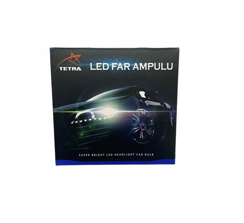 TETRA 9V-32V H11 CSP LED XENON FAR AMPUL SETİ 6500K 8000 LÜMEN