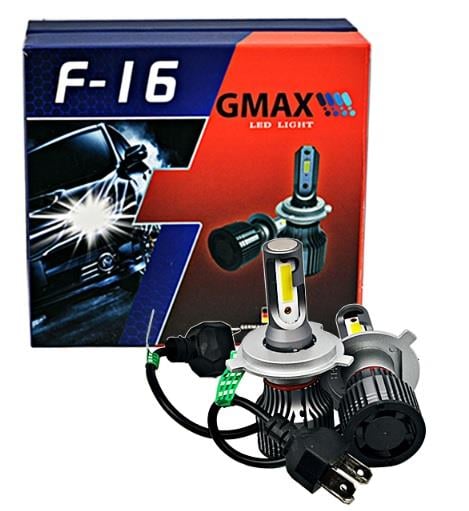 9V-30V H4 DOB LED XENON FAR AMPUL SETİ 6500K 8000 LÜMEN