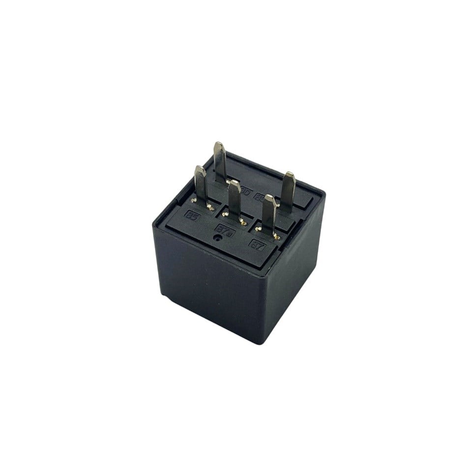 12V RÖLE 5 UÇLU 30/40 A MİNİ TİP MİKRO (USA TİPİ) (ÇİFT PLATİN) (30-85-86-87-87a)