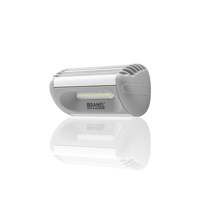 SANEL 24V DIŞ AYDINLATMA LAMBASI (TAVAN LAMBASI) (12*0.5W LED) (SU GEÇİRMEZ) (117*55 MM)