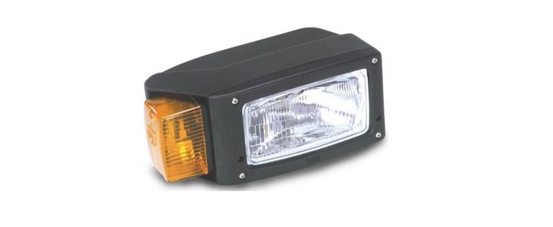 12V SİNYALLİ FAR KOMPLE (5 FİŞ SOKETLİ) İŞ MAKİNASI SOL