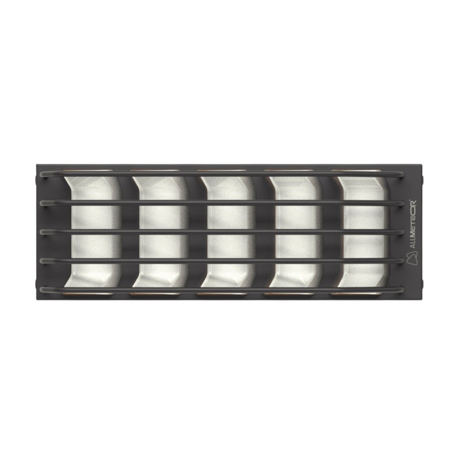 ALLMETEOR 1001-SB 24V STOP LAMBASI (KAYAR SİNYALLİ) (METAL GÖVDE ÇELİK KORUMALI) (396.6*139 MM)