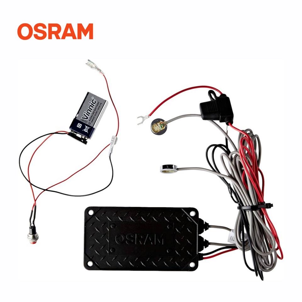 OSRAM 12V FAR İÇİ LED LAMBA (7 RENKLİ LED AMBİYANS--SESE DUYARLI-BLUETOOTH)