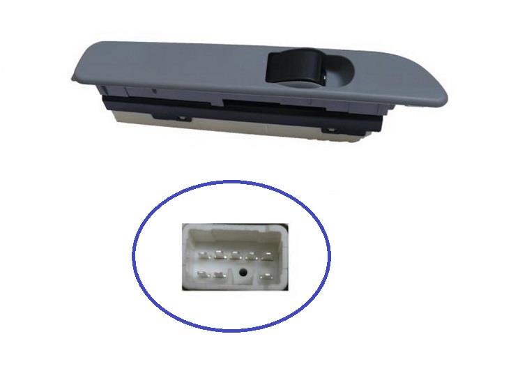CAM ANAHTARI (TEKLİ SAĞ KAPI) (8 FİŞ) MITSUBISHI CANTER 2007 >