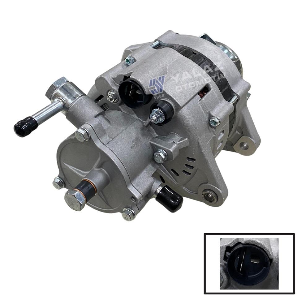 24V ALTERNATÖR DİNAMO 45 A (3 FİŞ) (S-L-IG) ISUZU CHAMPION KAMYON 1996 >