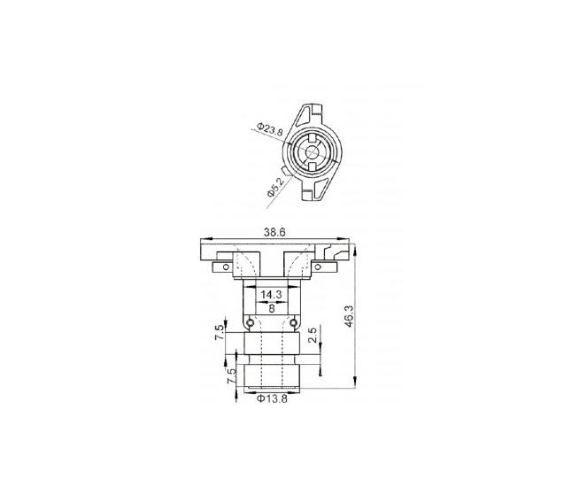 IKA ALTERNATÖR ROTOR BAKIRI BOSCH TİPİ (İÇTEN SOĞUTMALI) 150 A > 