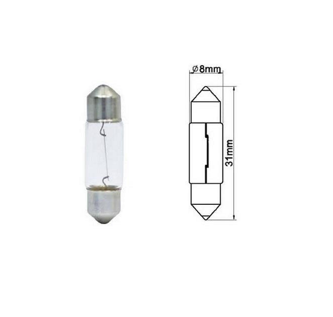 12V SOFİT AMPUL 3W (31 MM)