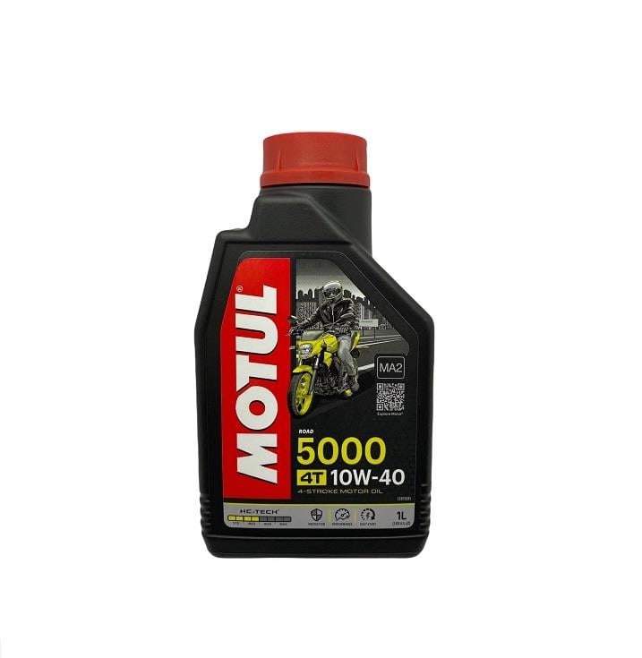 MOTUL 5000 HC-TECH 10W-40 4T MOTOR YAĞI (MOTOSİKLET) (1 LT)