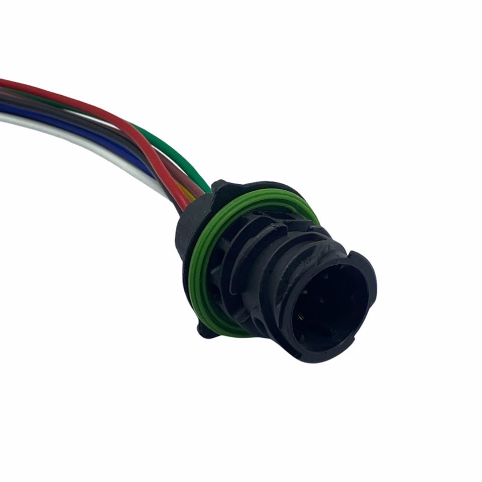 STOP SOKETİ 7 FİŞ (ERKEK) (KABLOLU) (DÜZ TİP) MAN-MERCEDES 