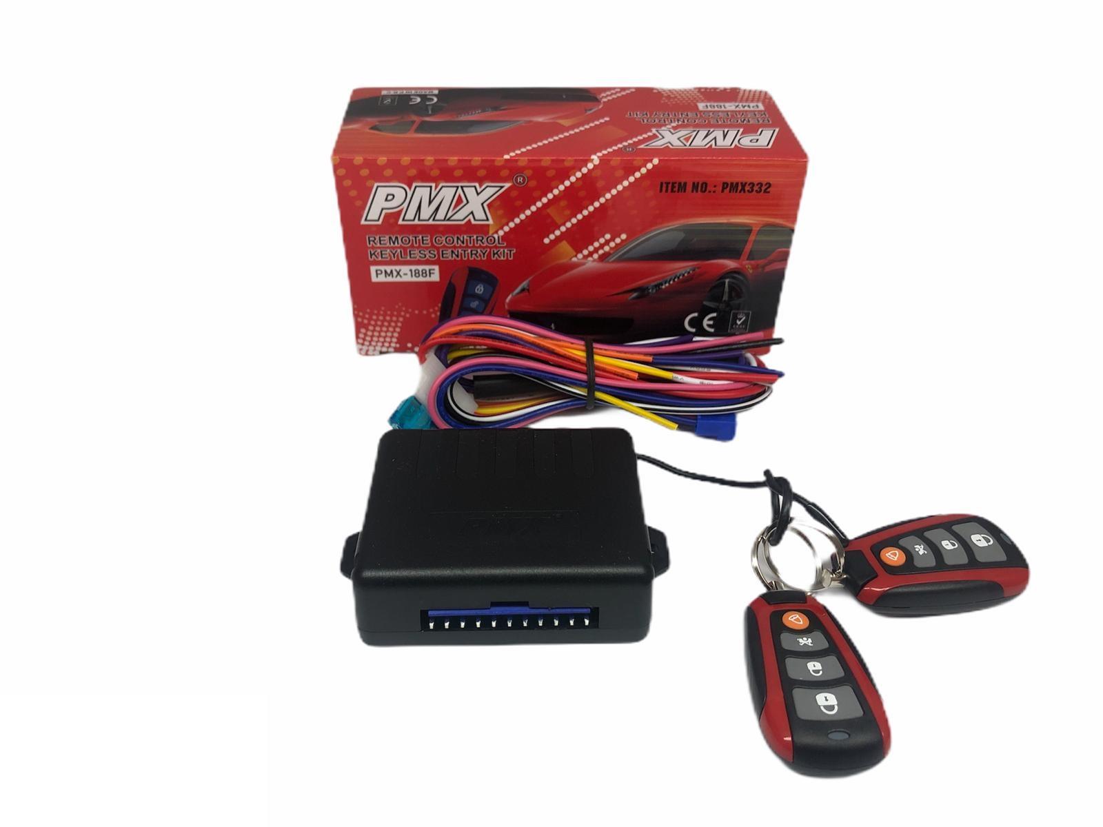 PMX 12V UZAKTAN KUMANDA KIRMIZI (4 TUŞLU)