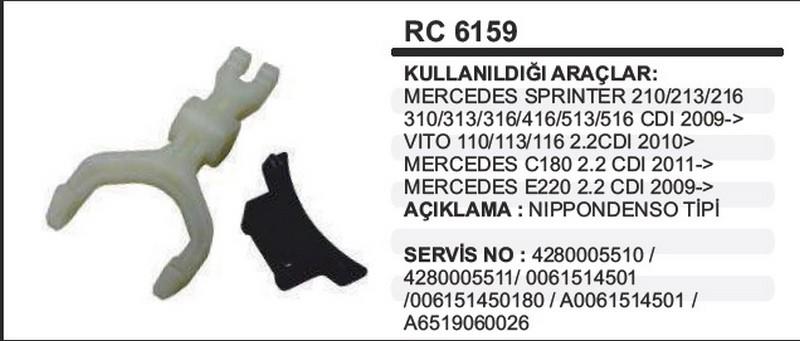 MARŞ ÇATALI NIPPON DENSO TİPİ+DESTEK TAKOZU MERCEDES C180/E220/SPRINTER/VITO