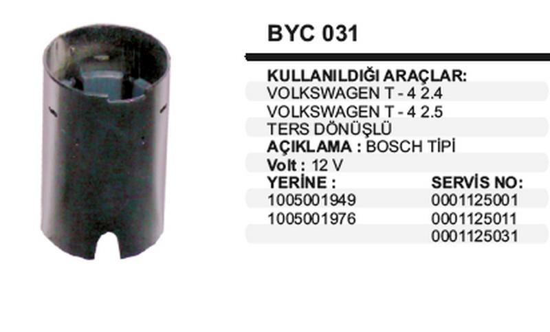 12V MARŞ GÖVDESİ BOSCH TİPİ MIKNATISLI TERS VW TRANSPORTER T4 (125)