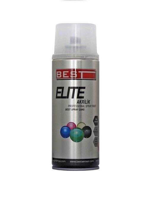 BEST ELITE AKRİLİK SPREY BOYA METALİK GRİ 400 ML