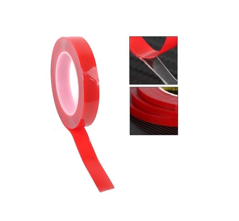ÇİFT TARAFLI BANT 10 MM X 5 MT ŞEFFAF (SİLİKONLU)