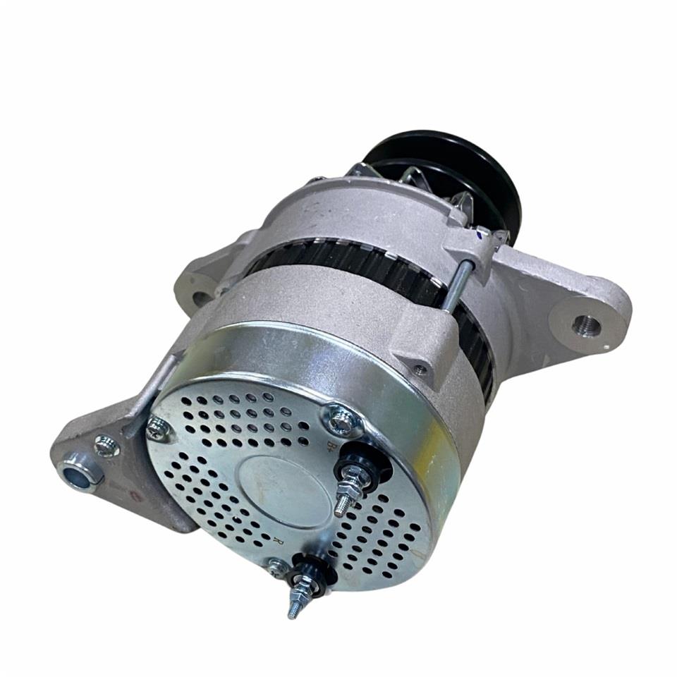 24V ALTERNATÖR DİNAMO NIKKO TİPİ 40 A (ÇİFT KASNAK 17 KAYIŞ) KOMATSU