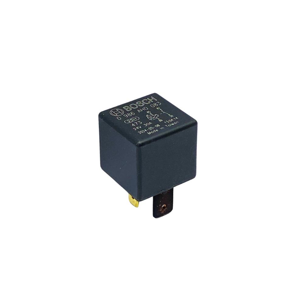 BOSCH 24V RÖLE 4 UÇLU 30 A (70 A TİPİ) (DİRENÇLİ) (30-85-86-87) TAIWAN
