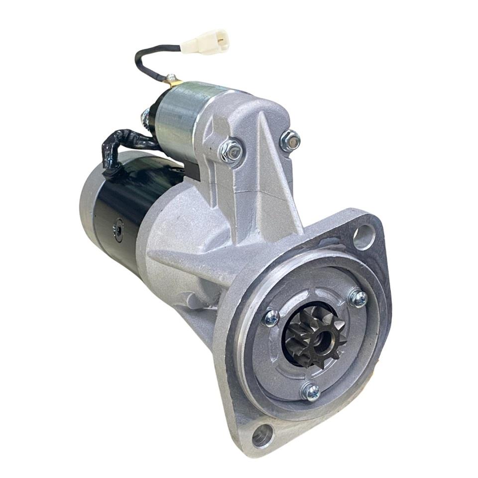 12V MARŞ MOTORU MITSUBISHI TİPİ 9 DİŞ 2.8 KW HELI-HYSTER-ISUZU-KOMATSU-PEUGEOT J9 PREMIER-TAILIFT