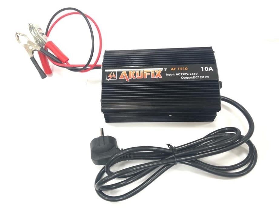 AKÜFIX 12V ŞARJ REDRESÖRÜ 10 A (AKÜ ŞARJ CİHAZI)