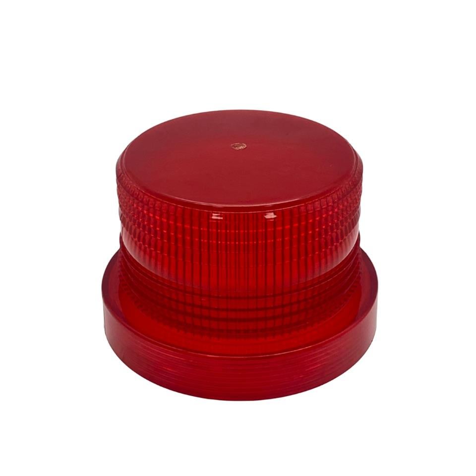 PROTEC ÇAKAR FLAŞ LAMBA CAMI KIRMIZI (104*70 MM)