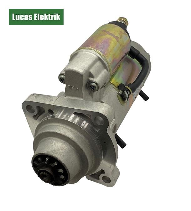 LUCAS 12V MARŞ MOTORU MITSUBISHI TİPİ 11 DİŞ 2.7 KW BOBCAT İŞ MAKİNASI