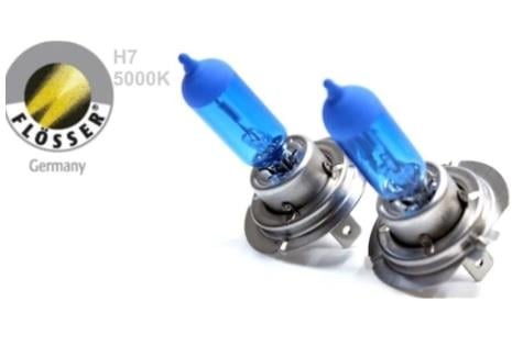 FLOSHER 12V H7 AMPUL 55W BEYAZ IŞIK DIAMOND VISION 5000K (2 AD)