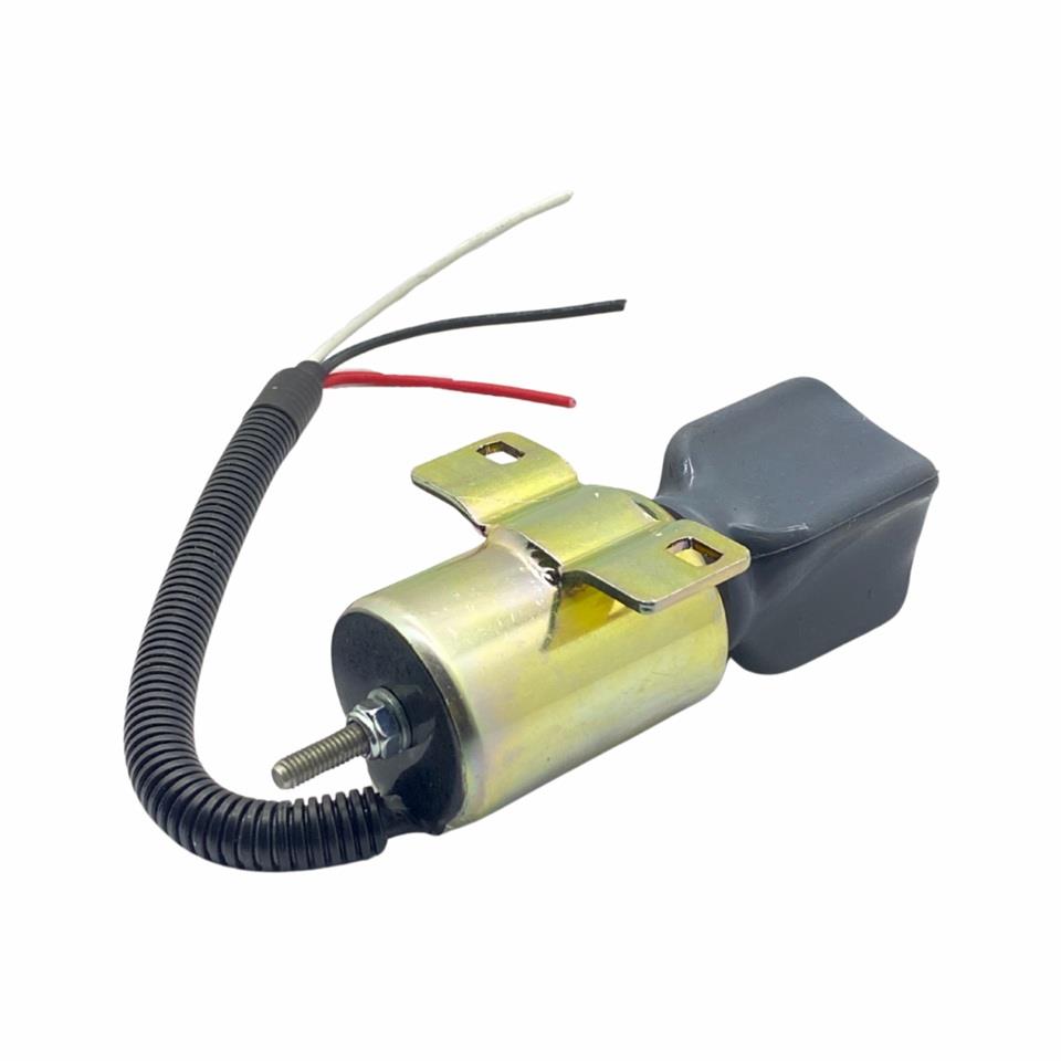 12V STOP SELENOİDİ AYAKLI (TERS) MITSUBISHI-SUPERSTAR-VOLVO-WOODWARD
