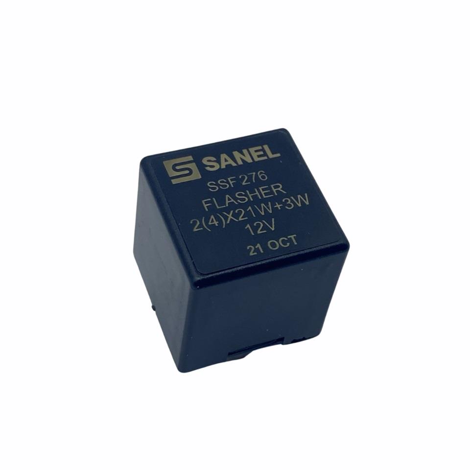 SANEL 12V ELEKTRONİK FLAŞÖR 4 UÇLU (+ - L R) (KÜÇÜK TİP)  RENAULT