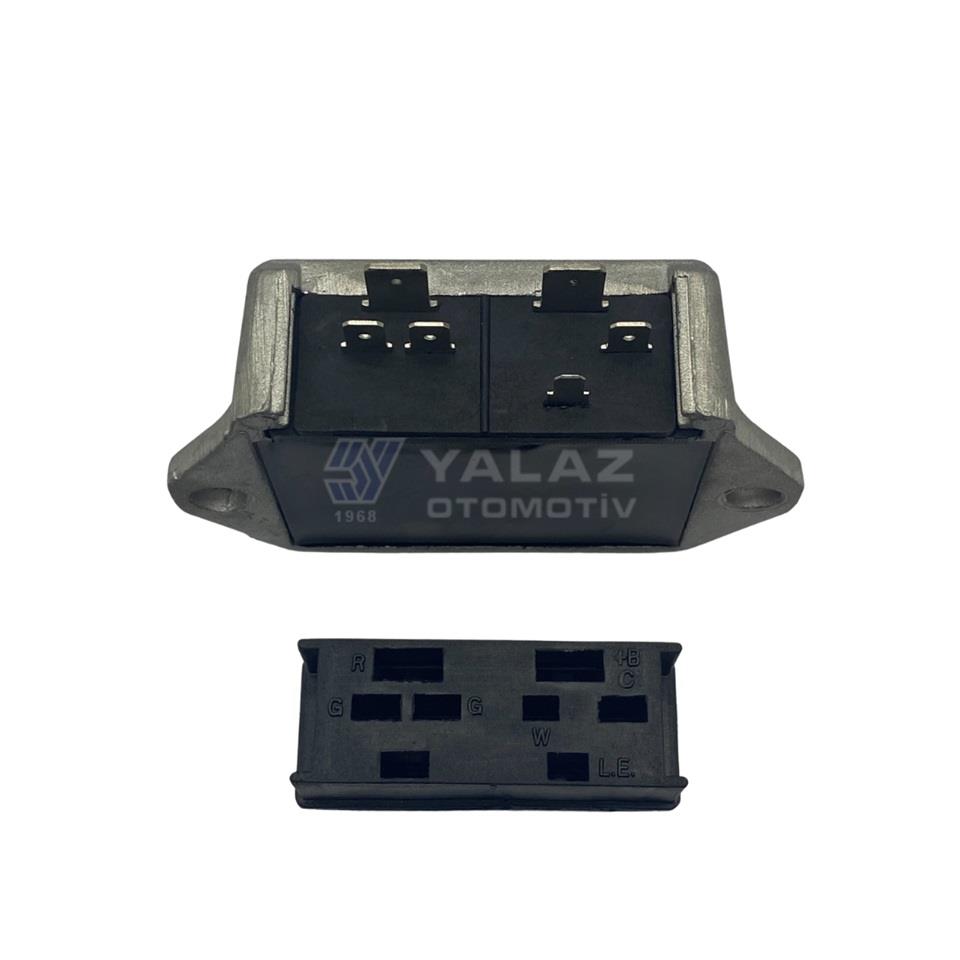 12V ELEKTRONİK KONJEKTÖR (SOKETLİ 6 FİŞ) (MANYETOLU) LOMBARDINI PAT PAT ÇAPA MAKİNESİ