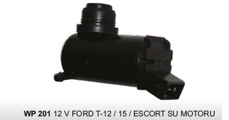 12V SU FISKİYE MOTORU TEK ÇIKIŞ (2 FİŞ SOKETLİ) FORD ESCORT/TRANSIT-TOYOTA HILUX