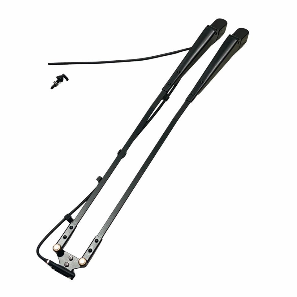 SİLECEK KOLU ÇİFTLİ ANA KOL+YARDIMCI KOL GRUBU (6 MM/17 MM BRAKETLİ-FISKİYELİ) (KONİK FREZE) 700 MM