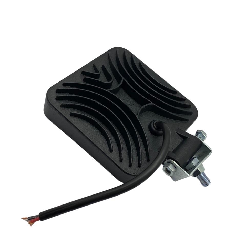 8V-110V ÇALIŞMA LAMBASI KARE (9 X 3W POWER LEDLİ) (108*108*28 MM)