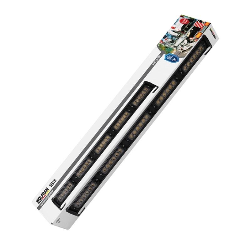 WOLFRAM 10V-30V LED BAR OFF-ROAD SARI (14 FONKSİYONLU) (ÇAKAR TEPE LAMBA) (76 CM) E9