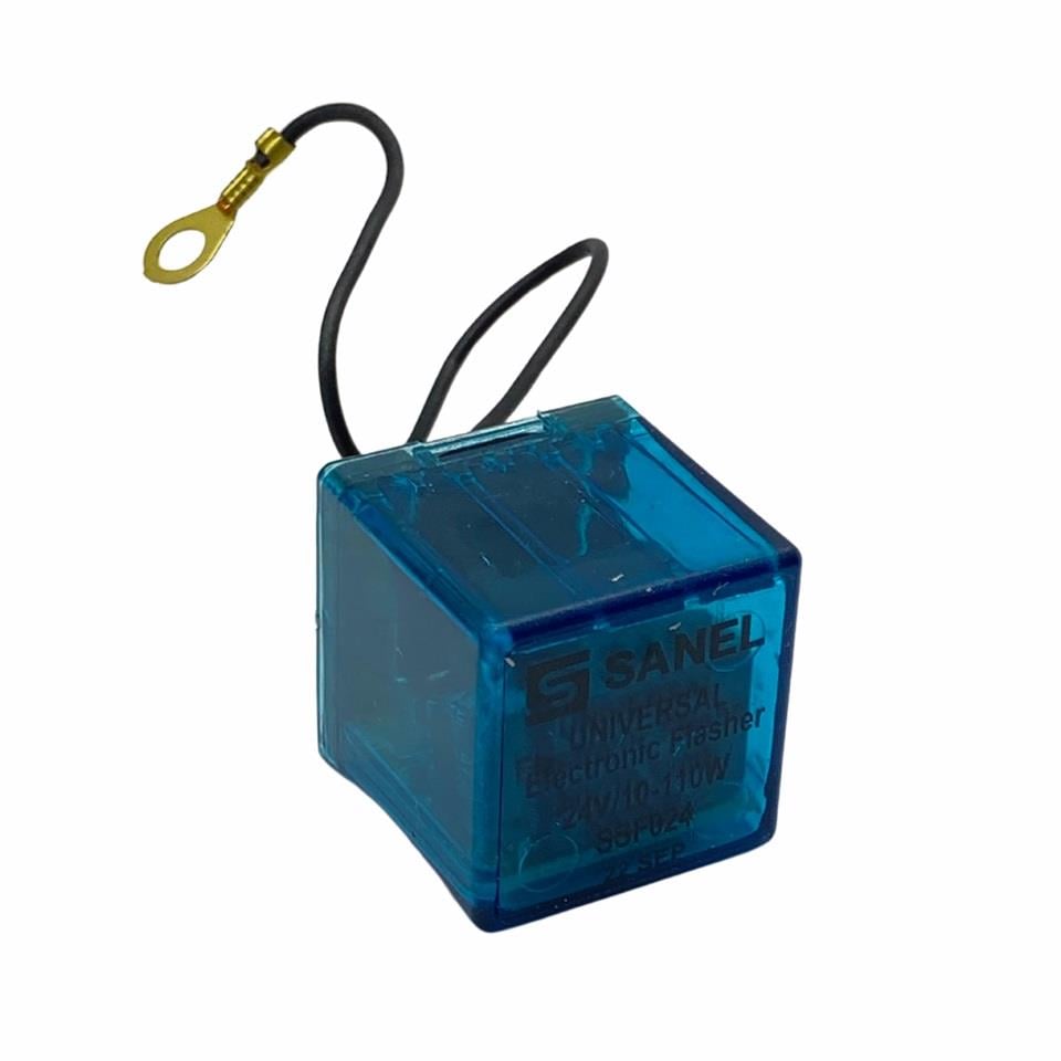 SANEL 24V UNIVERSAL FLAŞÖR 4 UÇLU 10W-110W (LED AMPULLER İÇİN) (- + P L)