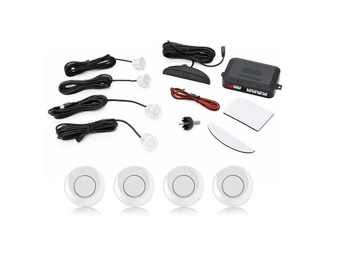 PARK SENSÖRÜ SES İKAZLI+OVAL GÖSTERGELİ (22 MM) BEYAZ