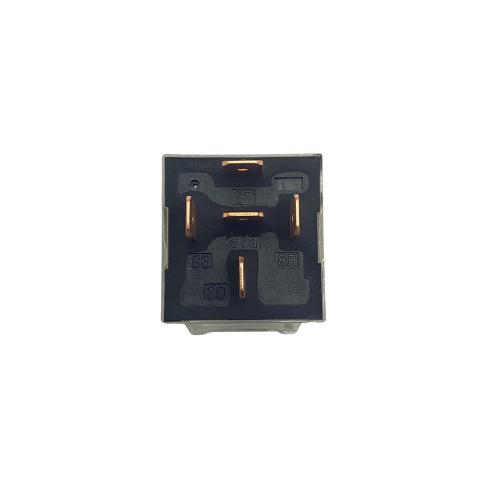 12V RÖLE 5 UÇLU 40 A IŞIKLI (ŞEFFAF) (ÇİFT PLATİN) (30-85-86-87-87a)