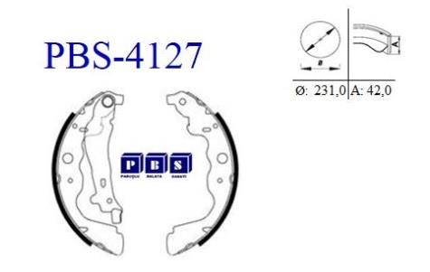 ARKA FREN BALATASI (PABUÇ)  DACIA-NISSAN-RENAULT