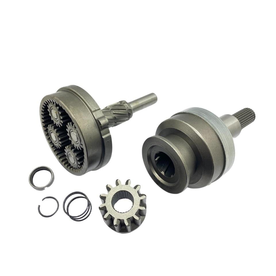 MARŞ REDÜKTÖR DİŞLİ MİLİ (PLANET)+MARŞ DİŞLİSİ 12 DİŞ DELCO-MITSUBISHI 39MT (MİL ÇAPI:28MM) MERCEDES