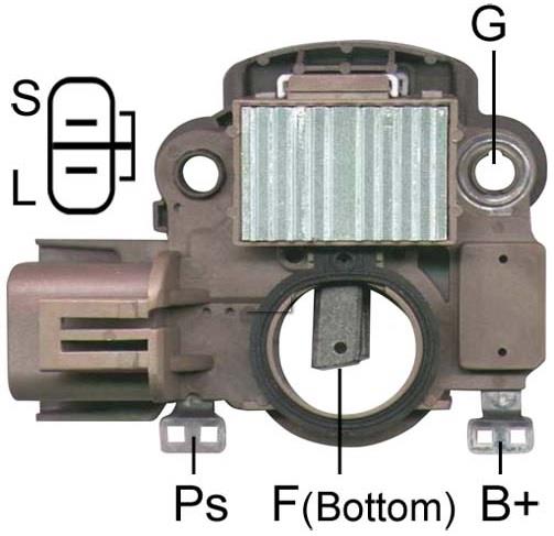 12V KÖMÜRLÜ KONJEKTÖR MITSUBISHI TİPİ (MEKSEFELİ) (S/L) (PS) MAZDA 323/626/B2500