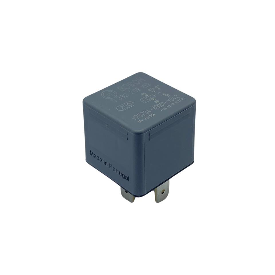 BOSCH 12V RÖLE 5 UÇLU 20 A (ÇİFT PLATİN) (DİRENÇLİ) (30-85-86-87-87a)