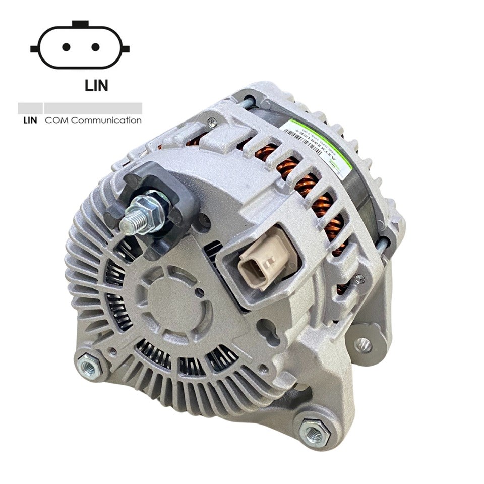 12V ALTERNATÖR DİNAMO 185 A (2 FİŞ) (LIN) MERCEDES VITO-NISSAN NAVARA-RENAULT FLUENCE/MEGANE