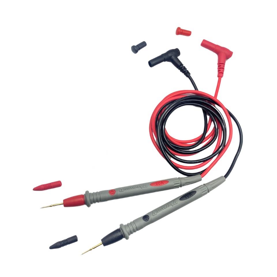 ÖLÇÜ ALETİ KABLO TAKIMI 20 A (PROB KABLO TAKIMI) (SİLİKON KABLOLU) (1.KALİTE) (1 MT)