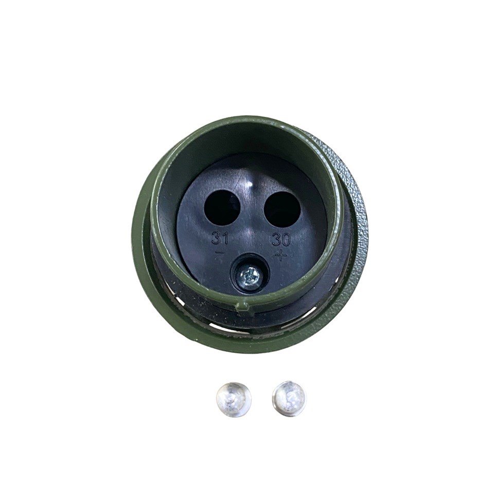 TREYLER SOKET (NATO KONNEKTÖR) (2Lİ ERKEK) (50 MM KABLO UYUMLU) (KIRILMAZ METAL)