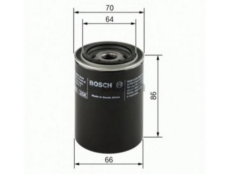 BOSCH YAĞ FİLTRESİ CITROEN-FIAT-HYUNDAI-MAZDA-MITSUBISHI-NISSAN-OPEL-SUBARU (UZUN TİP)