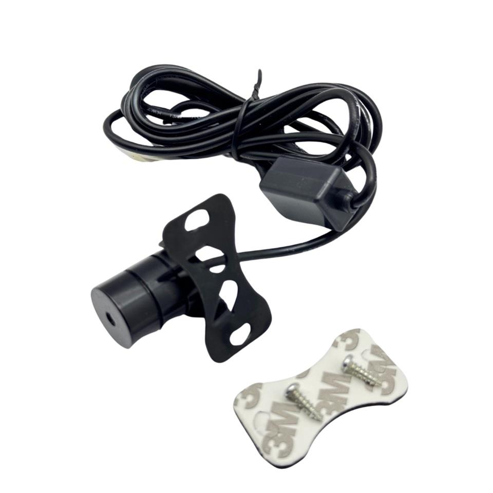 12V ARKA SİS LAMBASI AYAKLI YUVARLAK KIRMIZI LAZER IŞIK (18 MM)