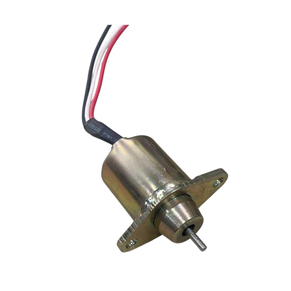 12V STOP SELENOİDİ (DÜZ KULAKLI) (KÜÇÜK TİP) (DÜZ MİL 13 MM) YANMAR MOTOR