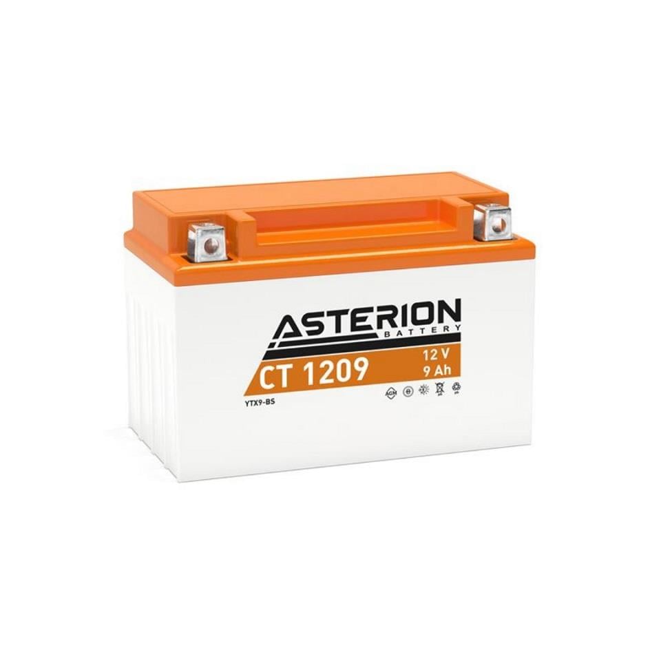 ASTERION 12V 9 AH MOTOSİKLET AKÜSÜ 115 A (EN) (150*87*105) (YTX9-BS)